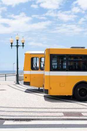 Fahrgast im Bus